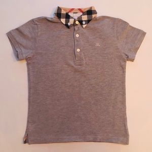 Burberry boy shirt size 6Y